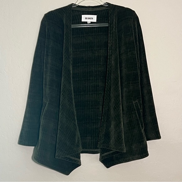 BB Dakota Chenille of Fortune Knit Waterfall Cardigan NWOT - Picture 3 of 9